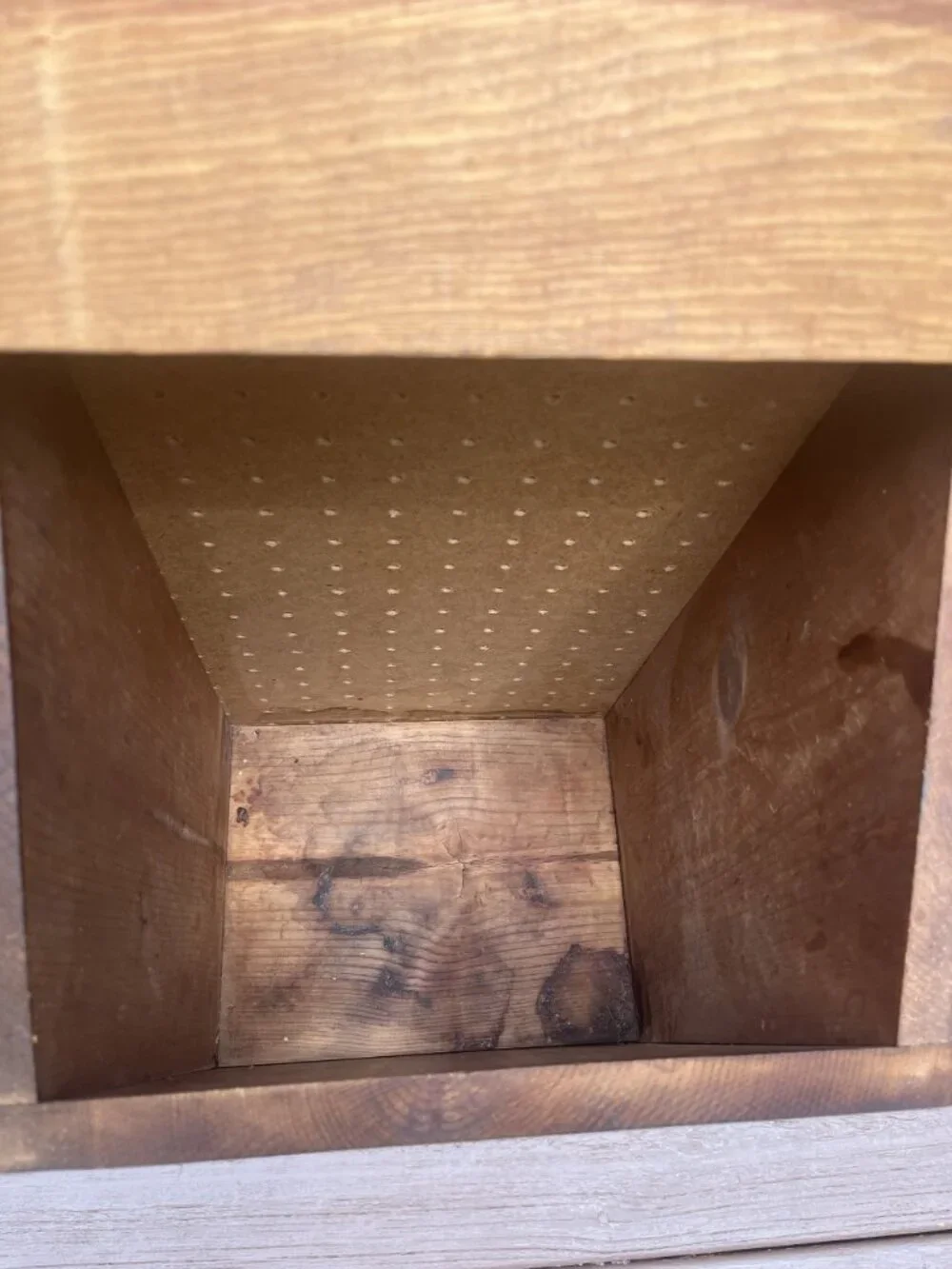 Vintage Taters Wood Box, Rustic Potatoe Bin, Country Cottage Large Storage Conta